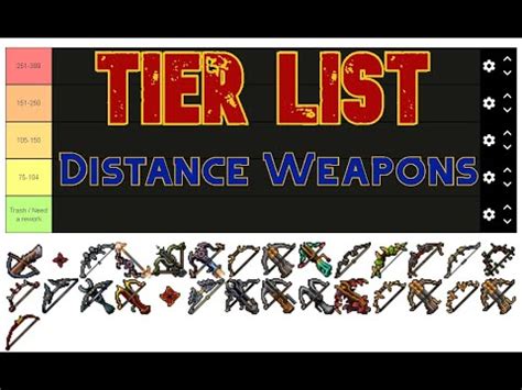 tibia distance weapons.